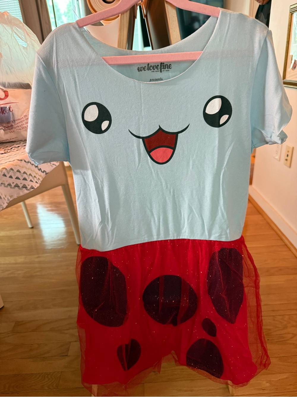 WeLoveFine Bravest Warriors Catbug Dress Large Cartoon Hangover Cosplay Cute